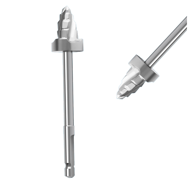 Stainless steel pagoda drill